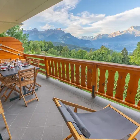 Apartamento Le Balcon Des Dents Du Midi,