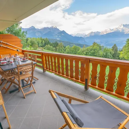 Le Balcon Des Dents Du Midi, Apartamento *